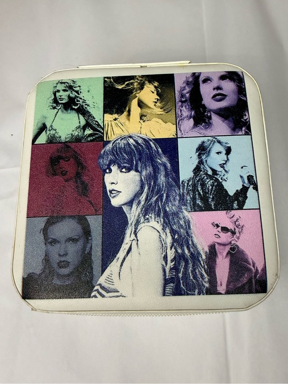 Taylor Swift The Eras Tour Jewelry Travel Case White Swiftie